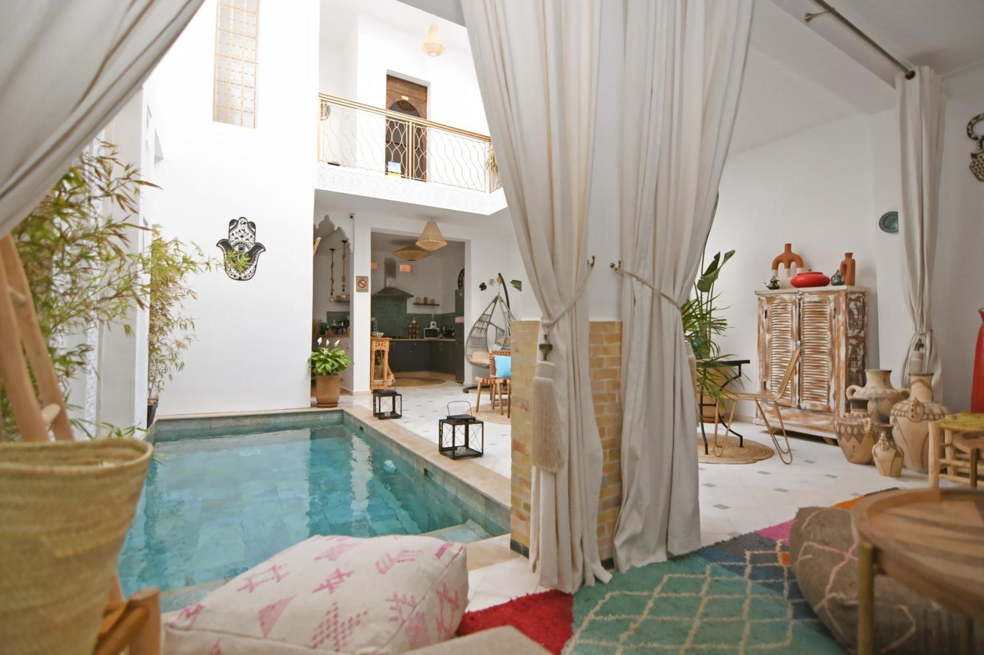 Riad Larbi Khalis Marrakesh Bagian luar foto
