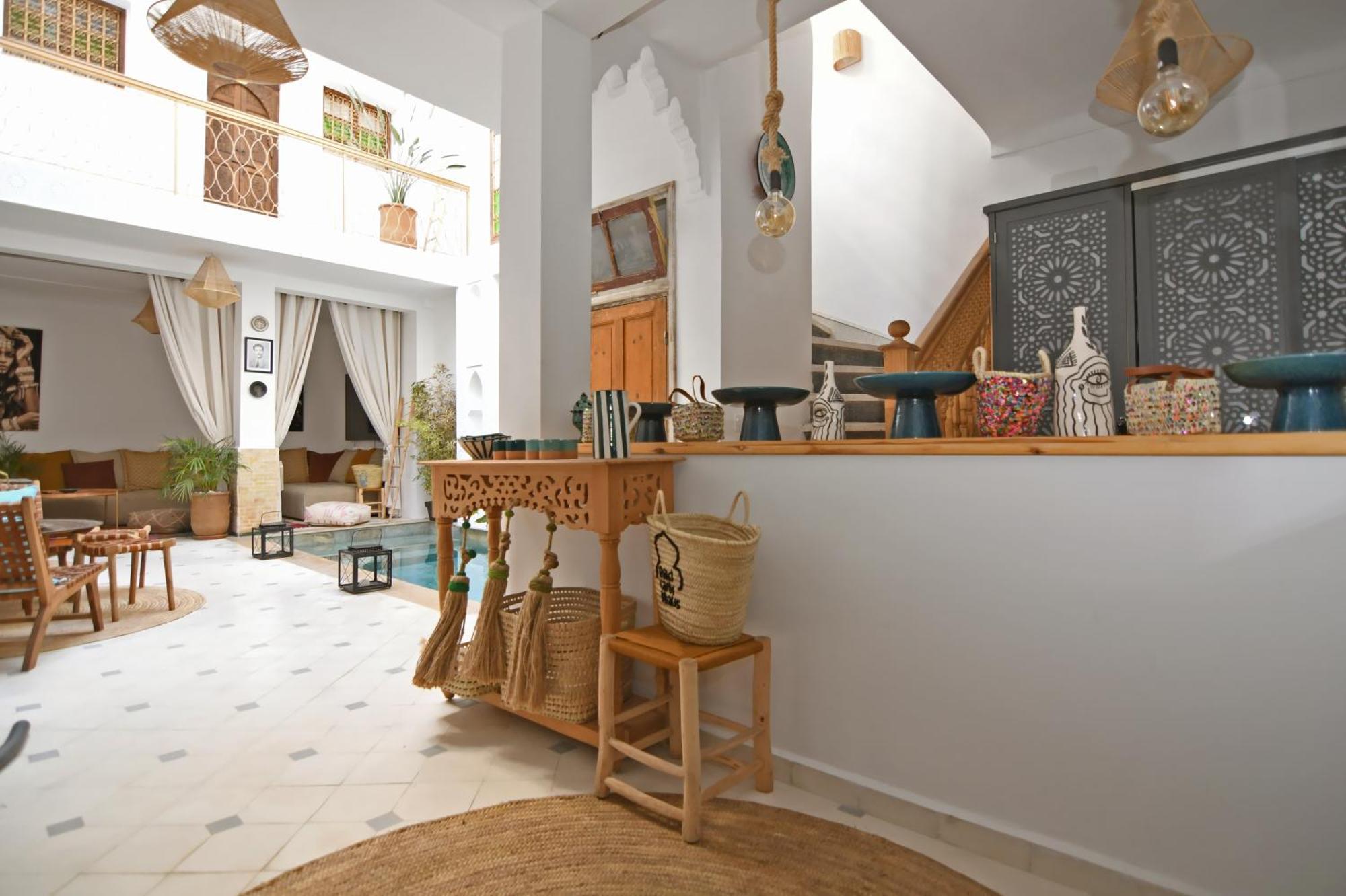 Riad Larbi Khalis Marrakesh Bagian luar foto